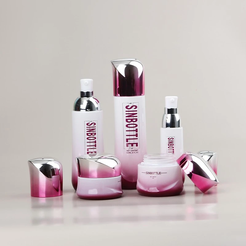 Luxury Skincare Packaging Material Sinbottle Customized High-End Cosmetic Bottles With High-Quality Pump Heads For Precise Volume Control And Strong Sealing factory